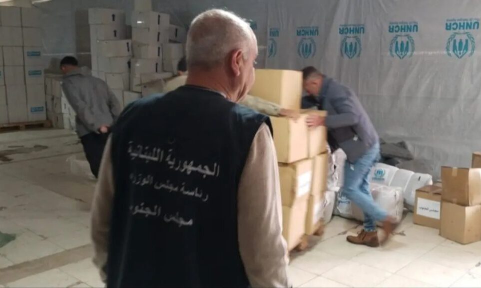 مجلس الجنوب واصل توزيع الحصص الغذائية على العائلات النازحة في صور