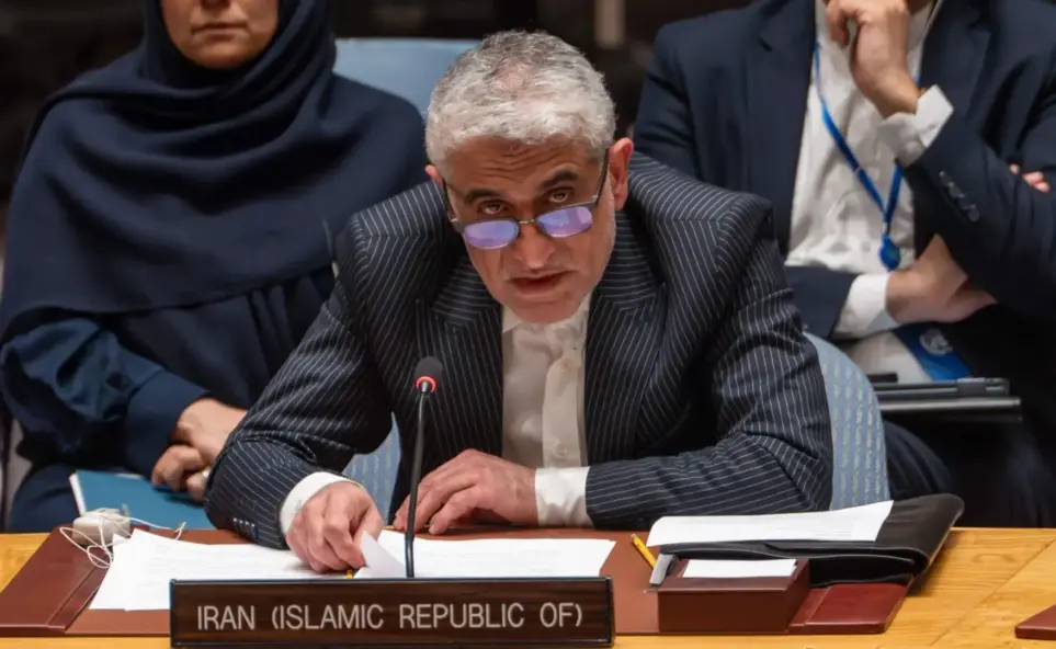 إيران إلى الأمم المتحدة ومجلس الأمن: واشنطن تستخدم أراضي الإمارات لشن هجمات ضدنا